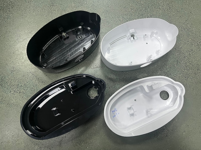 Customized Plastic Tank Base ABS Injection Molding Water Purifier Parts